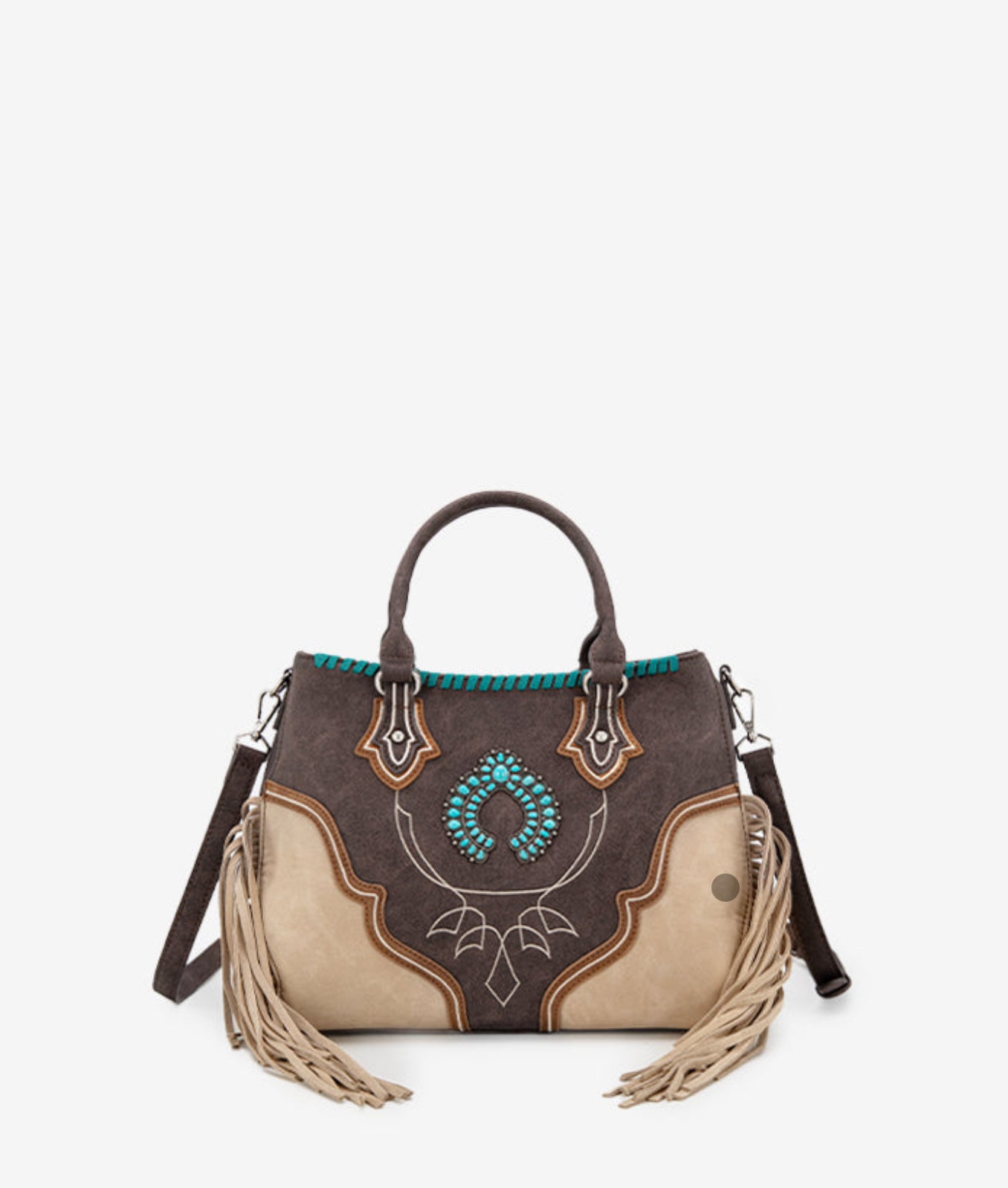 MONTANA WEST FRINGE CONCHO WESTERN PURSE