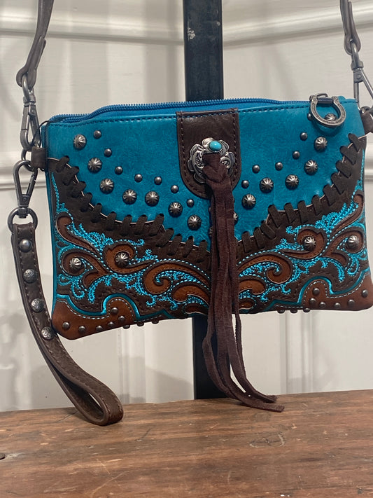MONTANA WEST CLUTCH & CROSSBODY HANGBAG