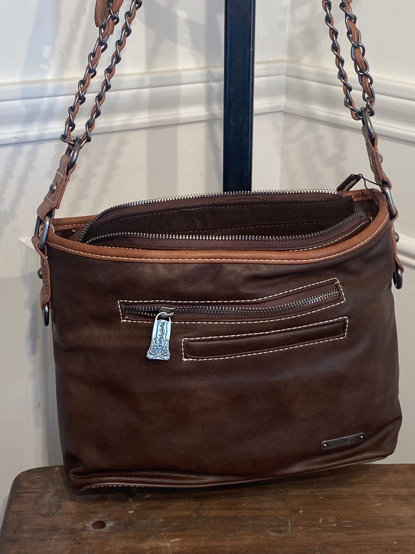 TRINITY RANCH GENUINE LEATHER HAIR ON COWHIDE